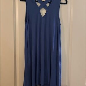 Mittoshop Blue Sleeveless Dress